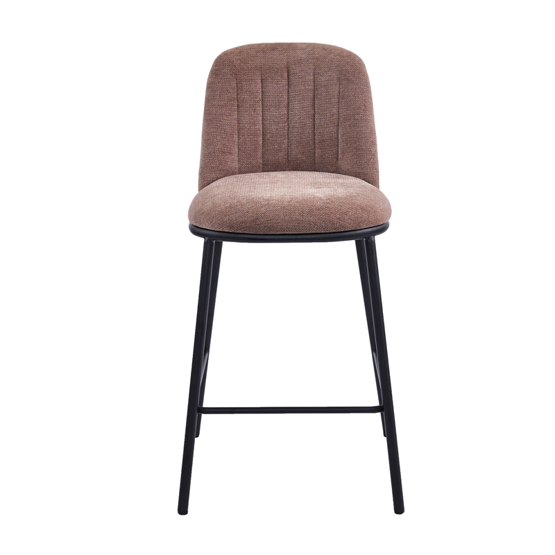 Brant Counter Chair Upholstered Seat with Metal Frame. Featured Image