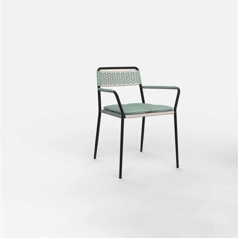 Outdoor Woven Rope Chair in Olefin Material Indoor and Outdoor Use Featured Image