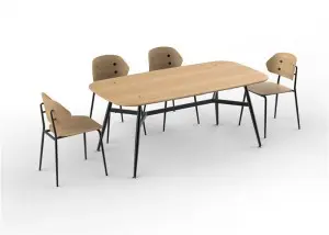 A Multi-Functional And Scalable Dining Table