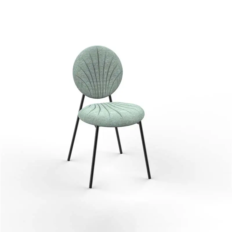 Cleo Dining Chair Modern Industrial Upholstered Chairs Suitable For Home, Bistro Coffee Shop Featured Image